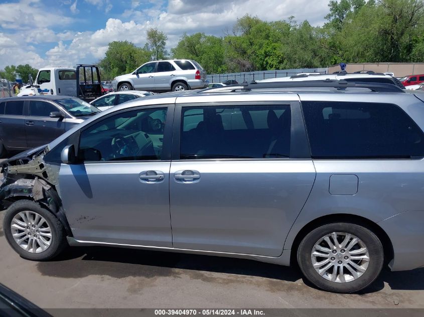 2013 Toyota Sienna Xle V6 8 Passenger VIN: 5TDYK3DC2DS301696 Lot: 39404970