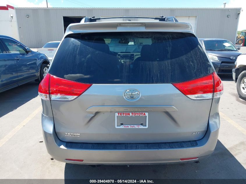 2013 Toyota Sienna Xle V6 8 Passenger VIN: 5TDYK3DC2DS301696 Lot: 39404970