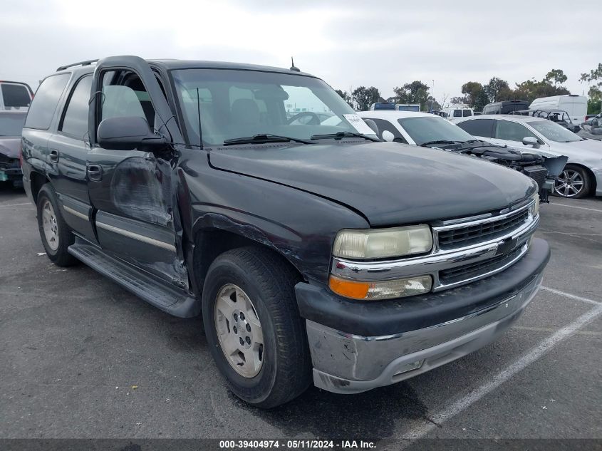 2005 Chevrolet Tahoe Ls VIN: 1GNEC13V25R181543 Lot: 39404974