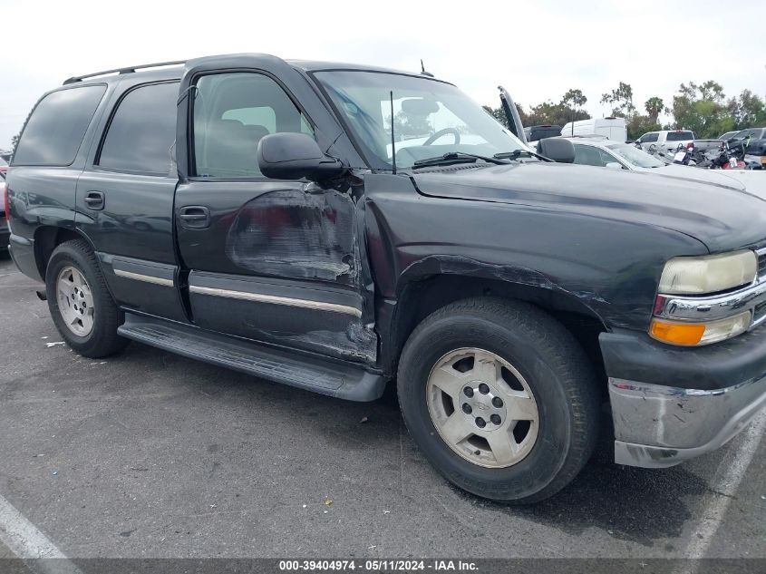 2005 Chevrolet Tahoe Ls VIN: 1GNEC13V25R181543 Lot: 39404974
