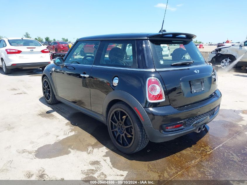 2013 Mini Hardtop Cooper S VIN: WMWSV3C58DT394609 Lot: 39404986