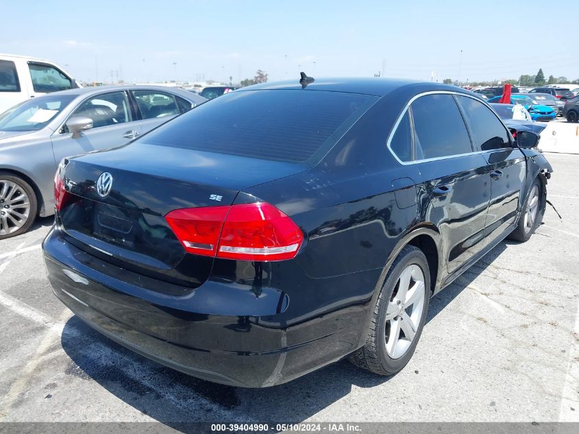 2013 Volkswagen Passat 2.5L Se VIN: 1VWBP7A39DC042965 Lot: 39404990