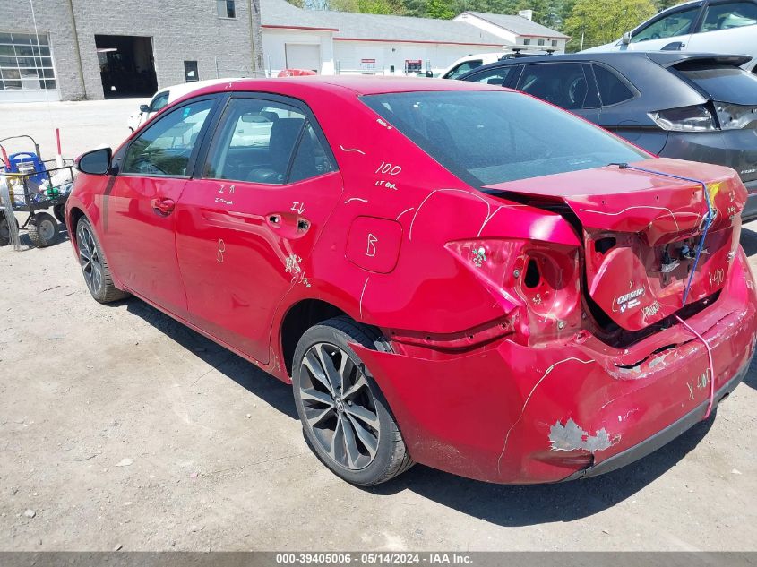 2017 Toyota Corolla Se VIN: 2T1BURHE6HC809442 Lot: 39405006