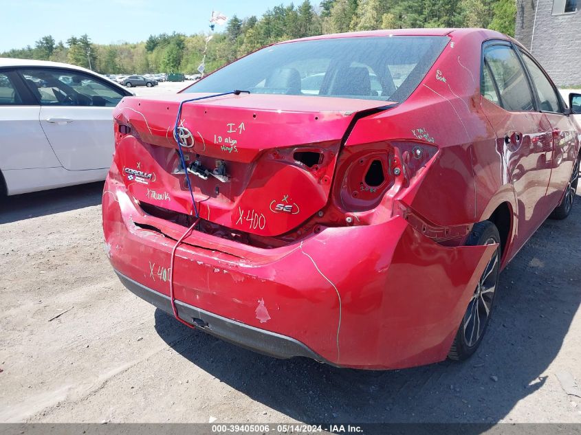 2017 Toyota Corolla Se VIN: 2T1BURHE6HC809442 Lot: 39405006