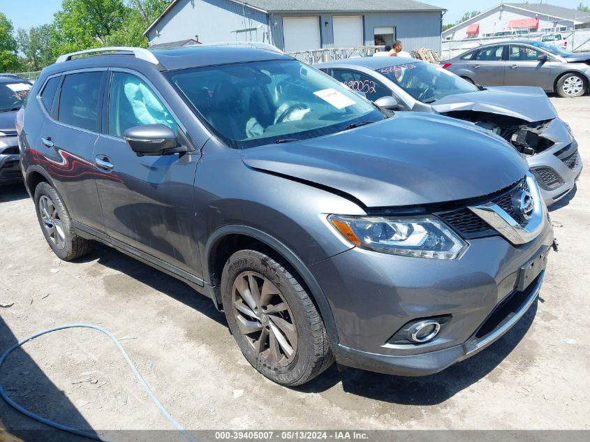 2015 Nissan Rogue Sl VIN: 5N1AT2MV1FC907470 Lot: 39405007