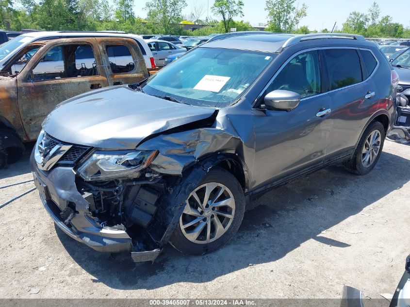 2015 Nissan Rogue Sl VIN: 5N1AT2MV1FC907470 Lot: 39405007