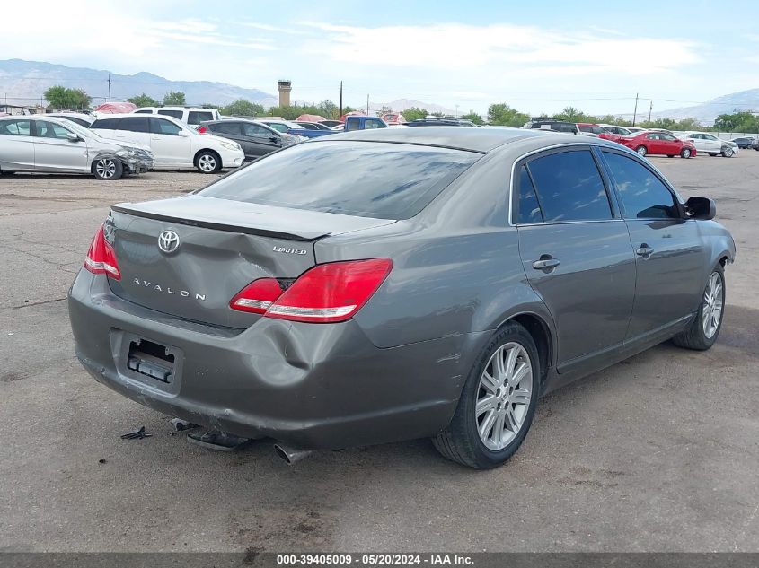 2006 Toyota Avalon Limited VIN: 4T1BK36B16U143405 Lot: 39405009