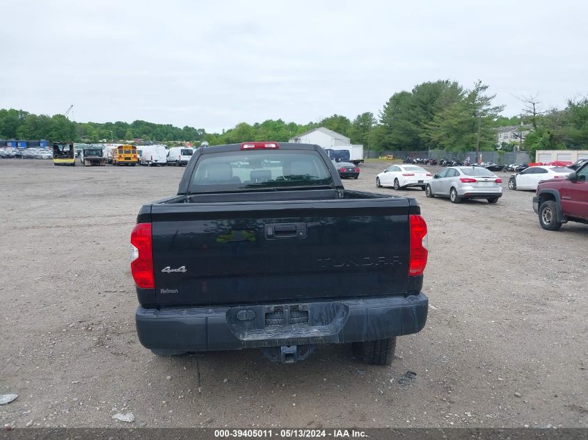 2017 Toyota Tundra Sr 4.6L V8 VIN: 5TFUM5F10HX072936 Lot: 39405011