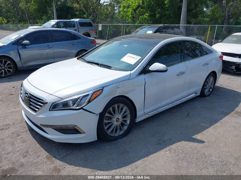 2015 Hyundai Sonata Sport/Limited VIN: 5NPE34AF3FH086522 Lot: 39405021