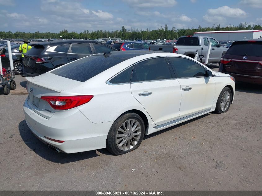 2015 Hyundai Sonata Sport/Limited VIN: 5NPE34AF3FH086522 Lot: 39405021