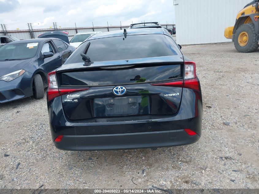 2022 Toyota Prius Le VIN: JTDKAMFU1N3157890 Lot: 39405023