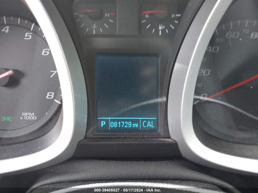 2012 Chevrolet Equinox 1Lt VIN: 2GNALDEK7C6379563 Lot: 39405027