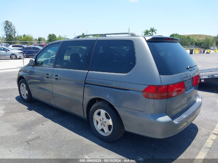 2001 Honda Odyssey Ex VIN: 2HKRL18651H624653 Lot: 39405029