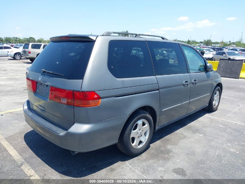 2001 Honda Odyssey Ex VIN: 2HKRL18651H624653 Lot: 39405029