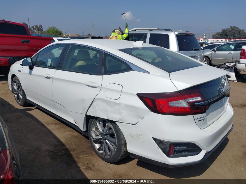 2018 Honda Clarity Plug-In Hybrid VIN: JHMZC5F16JC004533 Lot: 39405032