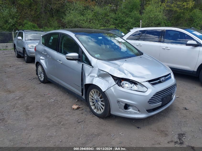 2013 Ford C-Max Hybrid Sel VIN: 1FADP5BU8DL526316 Lot: 39405043