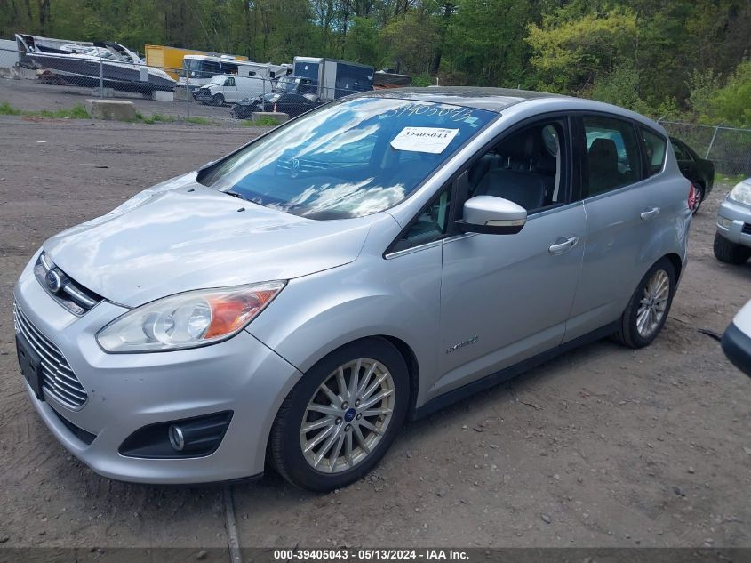 2013 Ford C-Max Hybrid Sel VIN: 1FADP5BU8DL526316 Lot: 39405043