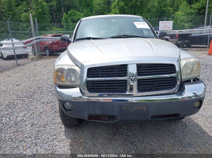 2005 Dodge Dakota Slt VIN: 1D7HW42NX5S136980 Lot: 39405046