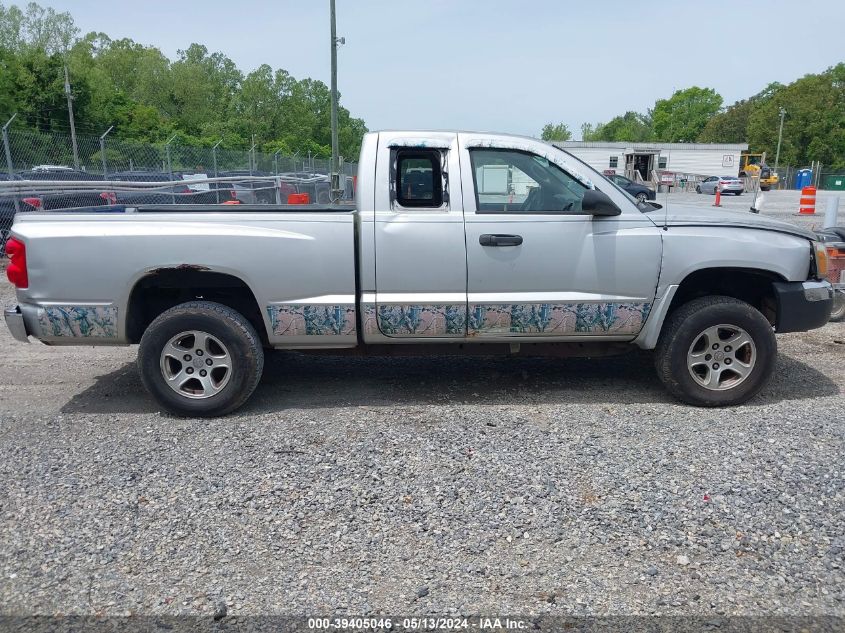 2005 Dodge Dakota Slt VIN: 1D7HW42NX5S136980 Lot: 39405046