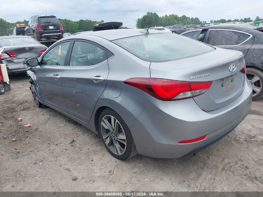 2014 Hyundai Elantra Limited VIN: KMHDH4AE1EU097023 Lot: 39405055