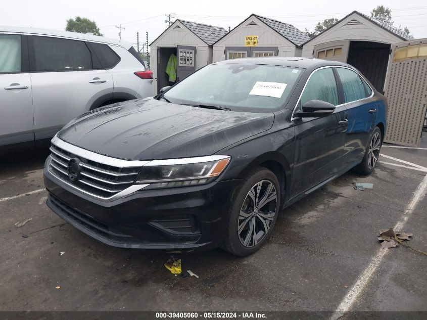2021 VOLKSWAGEN PASSAT VIN: 1VWSA7A37MC010095