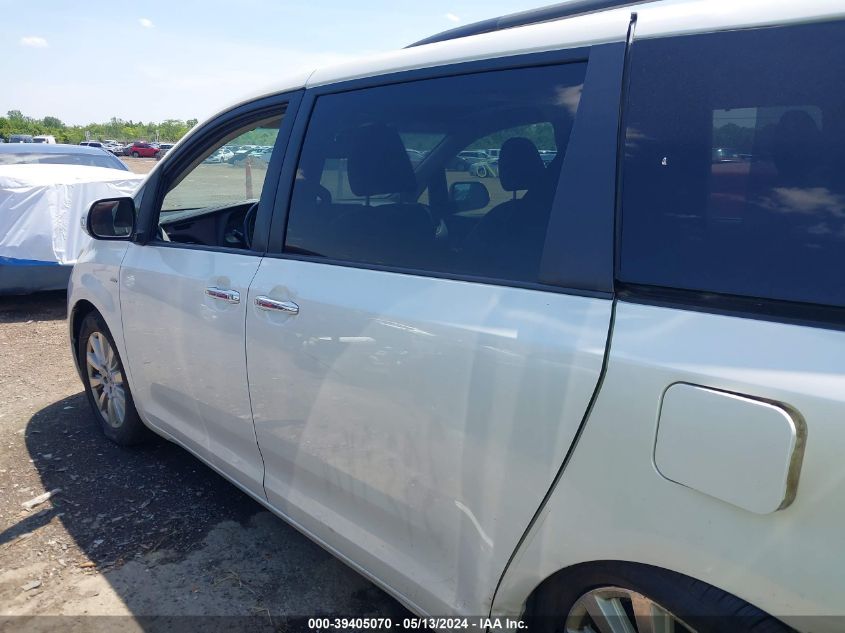 2017 Toyota Sienna Limited Premium 7 Passenger VIN: 5TDDZ3DC2HS179745 Lot: 39405070