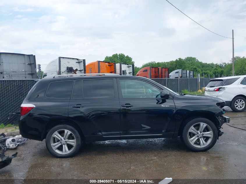 2009 Toyota Highlander Sport VIN: JTEES43A592143888 Lot: 39405071