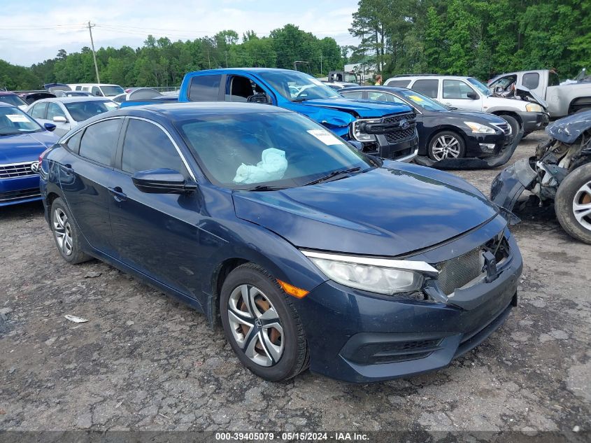 2016 Honda Civic Lx VIN: 19XFC2F57GE095948 Lot: 39405079