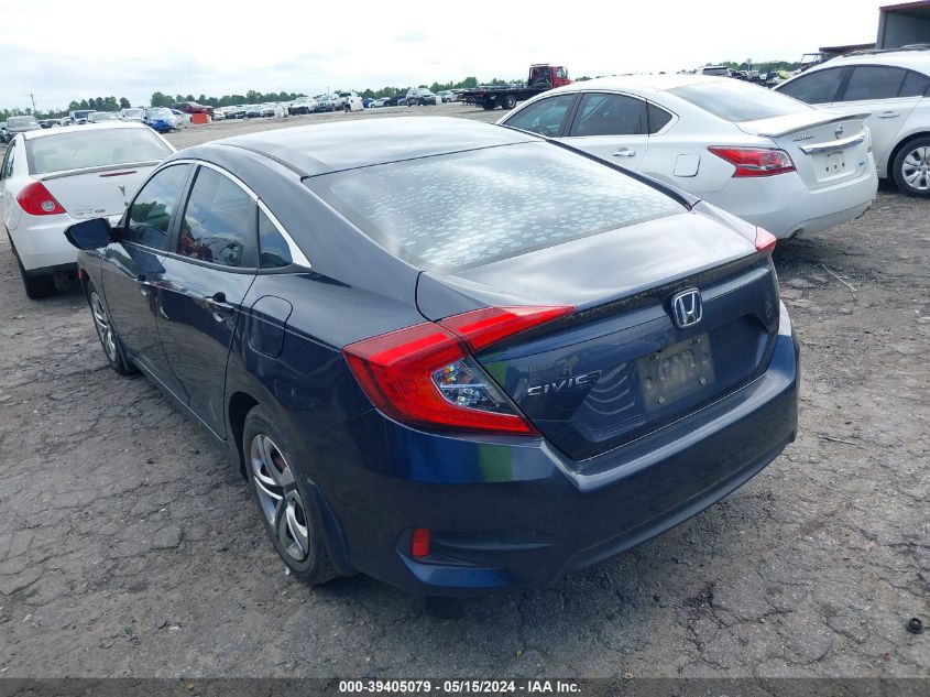 2016 Honda Civic Lx VIN: 19XFC2F57GE095948 Lot: 39405079