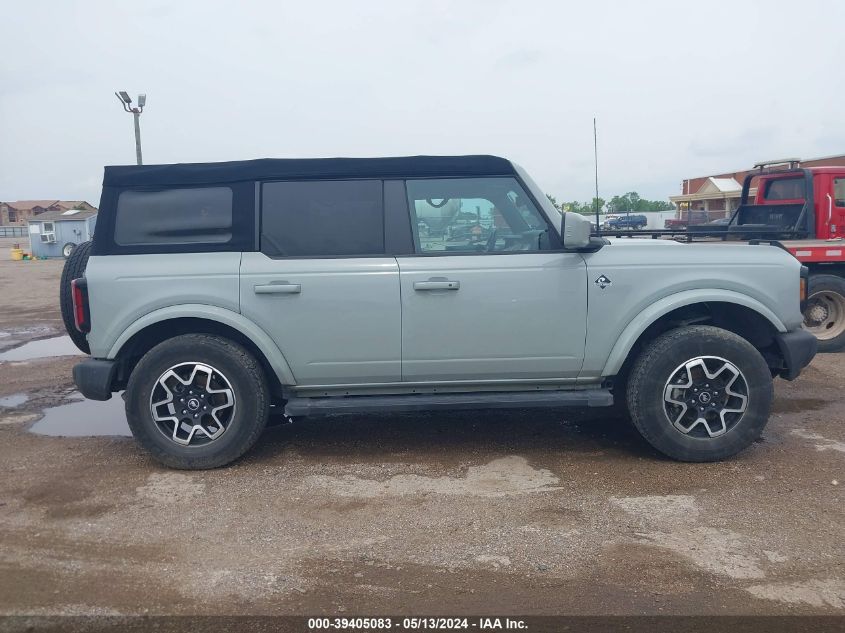 2022 Ford Bronco Outer Banks VIN: 1FMDE5BH9NLB72791 Lot: 39405083