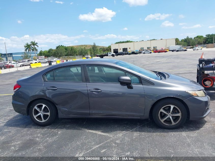 2015 Honda Civic Se VIN: 19XFB2F73FE106415 Lot: 39405085