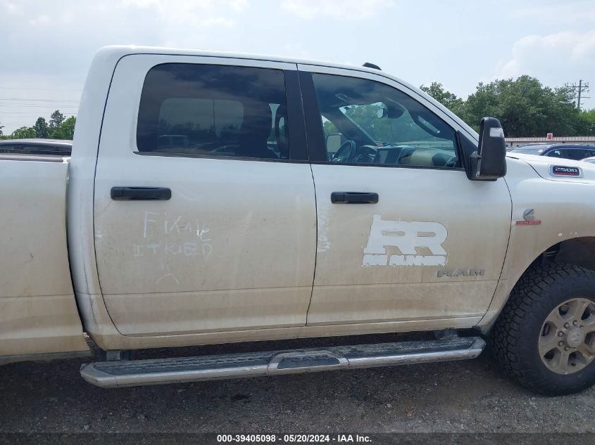 2023 Ram 2500 Big Horn 4X4 6'4 Box VIN: 3C6UR5DL7PG632712 Lot: 39405098