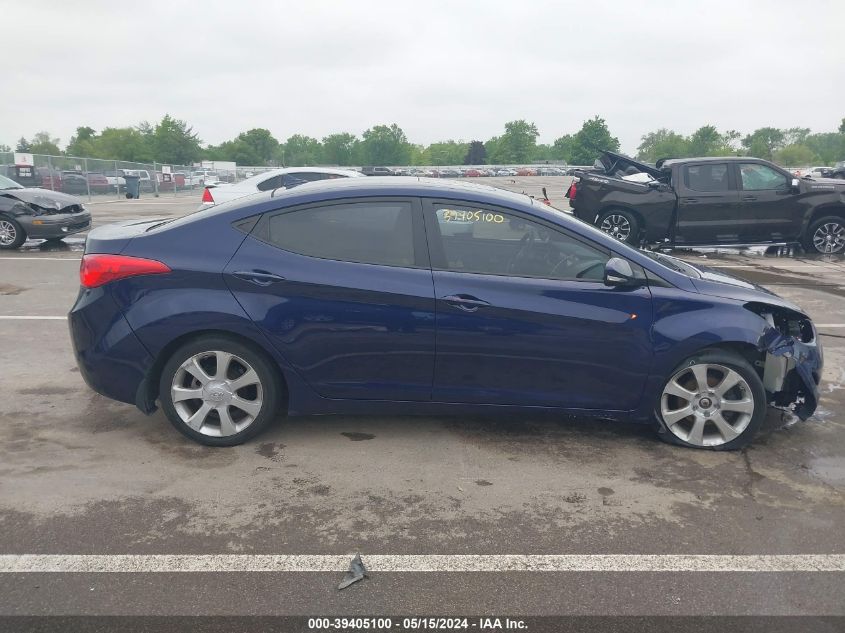 2013 Hyundai Elantra Limited VIN: 5NPDH4AE7DH248699 Lot: 39405100