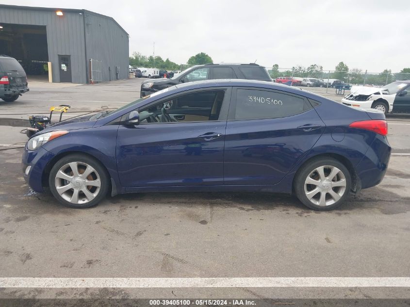 2013 Hyundai Elantra Limited VIN: 5NPDH4AE7DH248699 Lot: 39405100