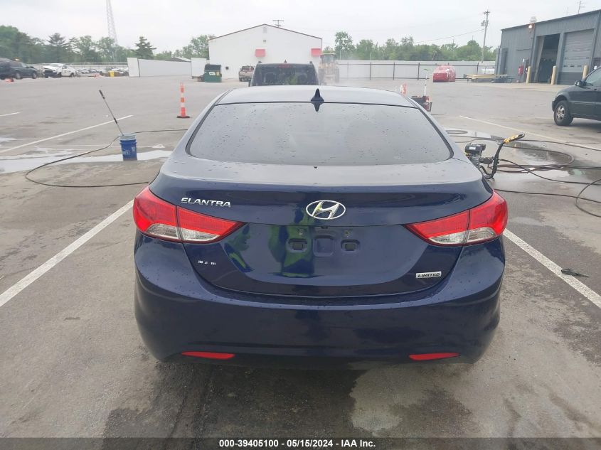 2013 Hyundai Elantra Limited VIN: 5NPDH4AE7DH248699 Lot: 39405100