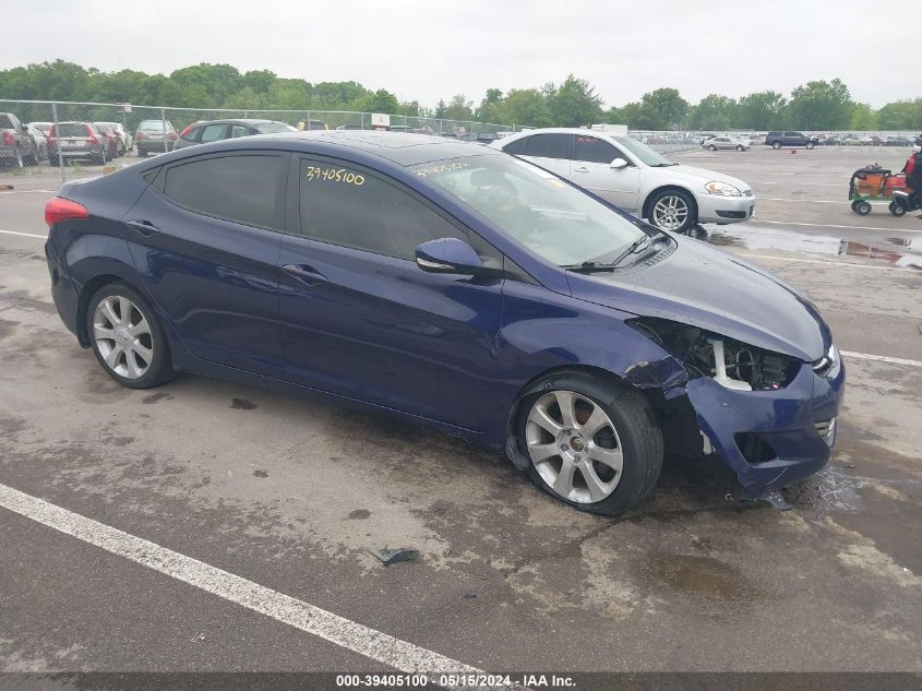 2013 Hyundai Elantra Limited VIN: 5NPDH4AE7DH248699 Lot: 39405100