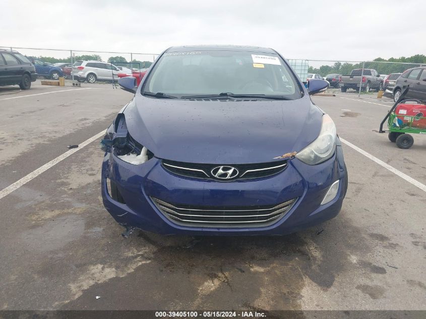 2013 Hyundai Elantra Limited VIN: 5NPDH4AE7DH248699 Lot: 39405100