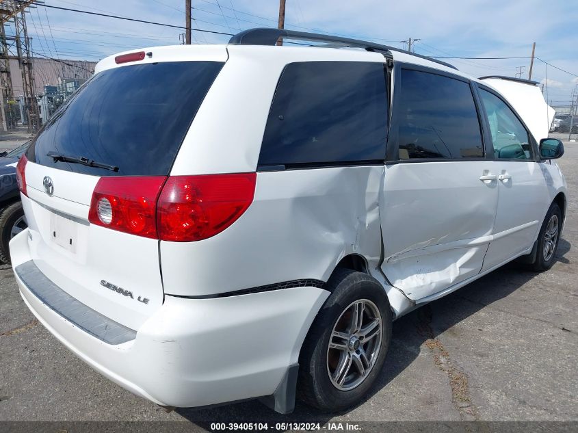 2006 Toyota Sienna Le VIN: 5TDZA23C86S401307 Lot: 39405104