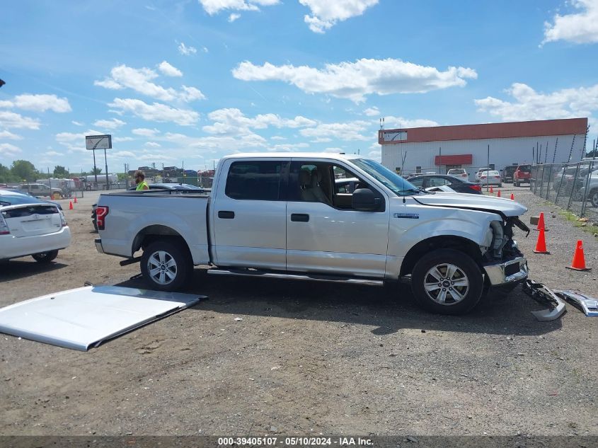 2018 Ford F-150 Xlt VIN: 1FTEW1C54JFA08263 Lot: 39405107