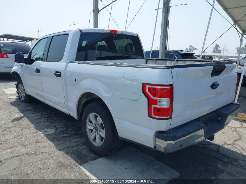 VIN 1FTEW1CB0KKD73277 2019 FORD F-150 XLT