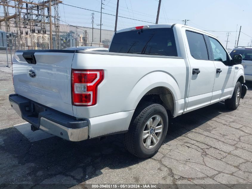 VIN 1FTEW1CB0KKD73277 2019 FORD F-150 XLT