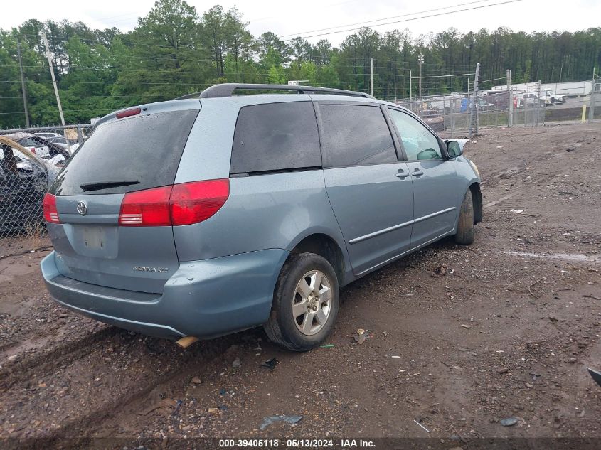 2004 Toyota Sienna Xle VIN: 5TDZA22C54S118099 Lot: 39405118