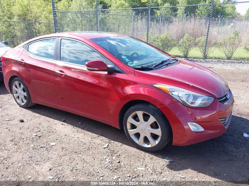 2011 Hyundai Elantra Limited (Ulsan Plant) VIN: KMHDH4AE2BU092702 Lot: 39405124