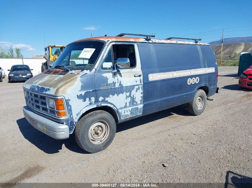 1992 Dodge Ram Van B250 VIN: 2B7HB21X5NK149451 Lot: 39405127