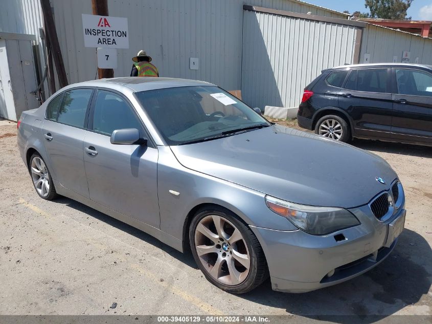 2007 BMW 550I VIN: WBANB53577CP08319 Lot: 39405129