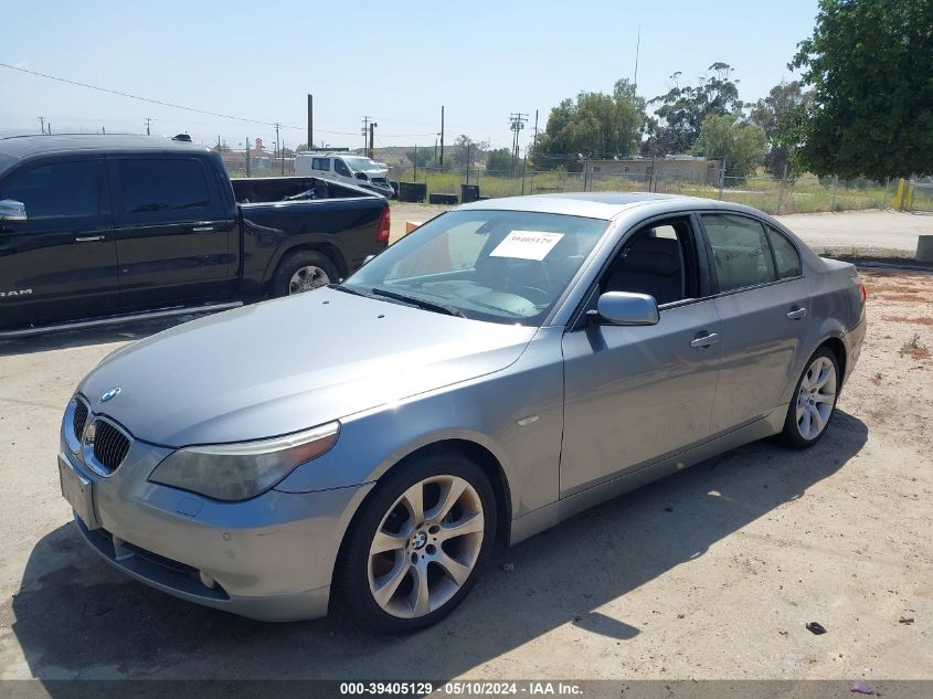 2007 BMW 550I VIN: WBANB53577CP08319 Lot: 39405129