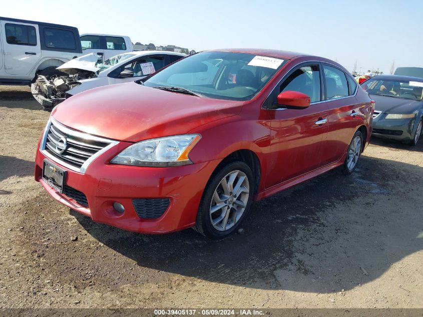 2014 Nissan Sentra Sr VIN: 3N1AB7AP5EY297933 Lot: 39405137