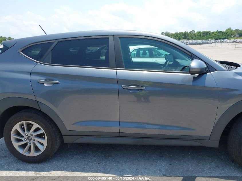 2017 Hyundai Tucson Se/Se Plus VIN: KM8J23A48HU258851 Lot: 39405140