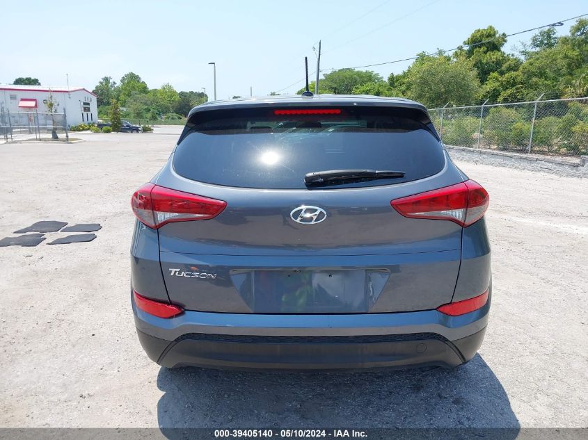 2017 Hyundai Tucson Se/Se Plus VIN: KM8J23A48HU258851 Lot: 39405140