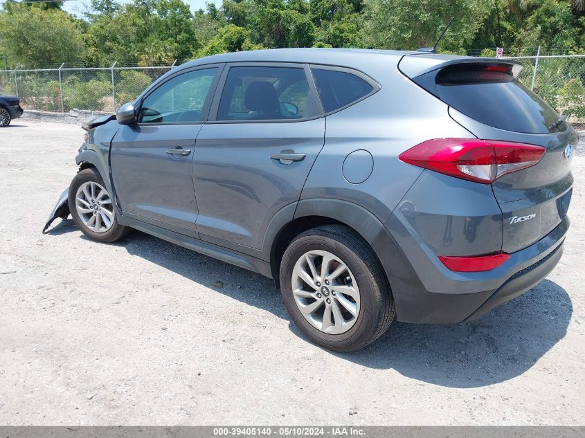 2017 Hyundai Tucson Se/Se Plus VIN: KM8J23A48HU258851 Lot: 39405140